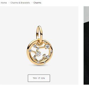 Pandora Sagittarius Zodiac Dangle Charm